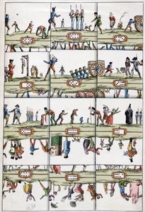 Das illustrierte Domino-Kartenspiel - Arts Déco, n.d. von Unknown artist
