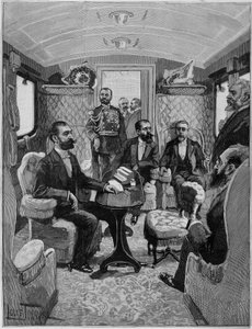 Die Reise von Präsident Carnot im Jahr 1890