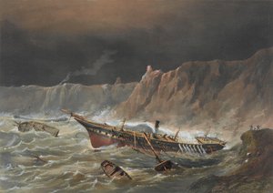 Der Verlust des Prinzen?, 1854 von Unknown