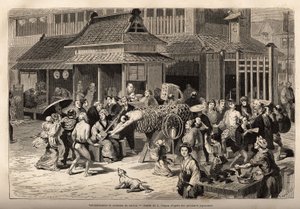 Die Hauptattraktion wird von dem erstaunlichen Springer gemacht, der durch Reifen springen kann, die auf Stangen montiert sind, sich kreuzen und an ihrem Schnittpunkt einen balancierten Krug tragen; oder einen langen Zylinder aus Bambusgeflecht überqueren,
