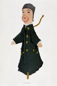 Die Puppe Guignol von Unknown artist