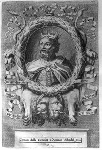 Theoderich der Große (ca. 454-526), König der Ostgoten (474-526) und Gründer des Ostgotenreichs in Italien von Unknown artist