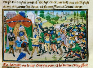 Dritter Kreuzzug: Der Verlust des Wahren Kreuzes während der Schlacht von Hattin am 4. Juli 1187