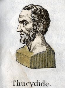 Thukydides (um 465-395 v. Chr.), griechischer Historiker. Gravur aus dem Jahr 1822. von Unknown artist