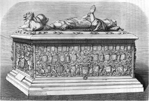 Grab von Karl dem Kühnen, Herzog von Burgund (1433-1477).