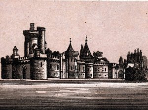 Wien, Österreich: Ansicht des Schlosses Laxenburg (Schloss Laxenburg in Wien). in „Die Welt illustriert 168 Ansichten“ Undatiert (spätes 19. Jahrhundert) von Unknown artist