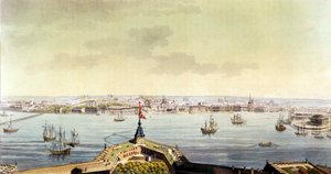 Ansicht von Sankt Petersburg - in Das alte und moderne Kostüm von J. Ferrario, hrsg. Mailand von Unknown artist