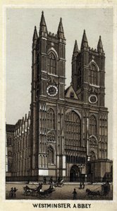 Ansicht der Westminster Abbey, London, England von Unknown artist