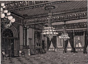 Washington, USA: Blick auf den Ostsaal des Weißen Hauses. aus 