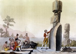 Westler (einschließlich Jean-Francois Galaup, Graf von La Perouse (Jean Francois Laperouse) von Unknown artist