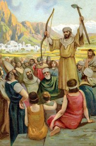 Zarathustra lehrt den besten Weg zu arbeiten von Unknown artist