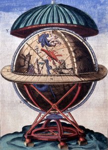 Zodiakalsphäre. Gravur. 17. Jahrhundert. B.N, Paris