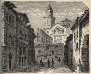 Kathedrale Saint-Front - Périgueux - Dordogne - Frankreich - (Saint Front) Gravur in „Patrie - Beschreibung der malerischen Frankreichs in 6 Bänden“ von Lucien Huard - Ende des 19. Jahrhunderts von Unknown artist