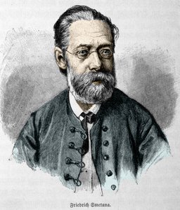 Porträt von Bedrich Smetana (1824-1884), tschechischer Komponist und Pianist