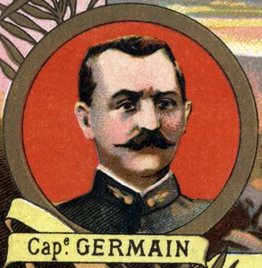 Porträt von Kapitän Germain, französischer Entdecker, der an der Marchand-Mission teilnahm