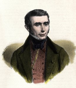 Porträt von Eugène Scribe (1791-1861), französischer Autor von Sittenkomödien von Unknown artist