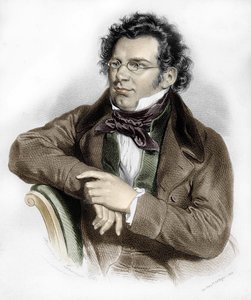 Porträt von Franz Schubert (1797-1828), österreichischer Komponist von Unknown artist