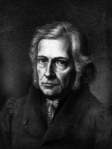 Porträt von Friedrich Daniel Ernst Schleiermacher (1768-1834), protestantischer Theologe und deutscher Philosoph von Unknown artist