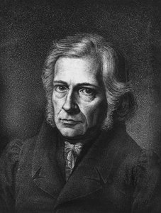 Porträt von Friedrich Daniel Ernst Schleiermacher. Deutscher Philosoph und Theologe (geboren in Breslau) von Unknown artist