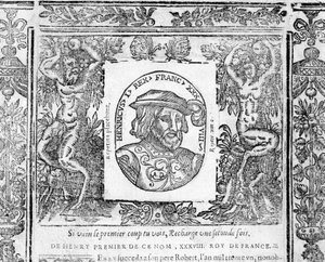Porträt von Heinrich I., König von Frankreich von 1031 bis 1060 von Unknown artist
