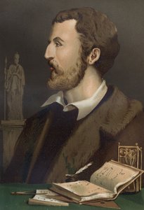 Porträt von Jerome Cardan in Italien Gerolamo Cardano (Cardanus Hieronymus) Mediziner, Mathematiker, Philosoph und italienischer Astrologe (Pavia von Unknown artist