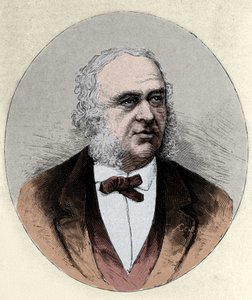 Porträt von Paul Broca (1824-1880), französischer Chirurg und Anthropologe.