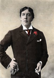 Porträt des Schriftstellers Oscar Wilde. Fotografie aus dem 19. Jahrhundert von Unknown artist