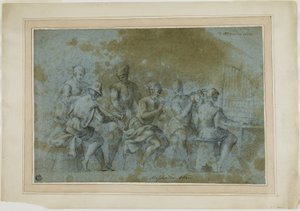 Konzertszene von Unknown Florentine