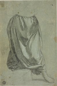 Draperie-Skizze von Unknown Florentine