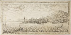 Hafen von Neapel von Unknown Italian