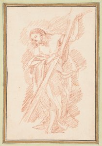 Zeichnung, Christus stehend, ca. 1759–70 von Unknown artistUnknown artist