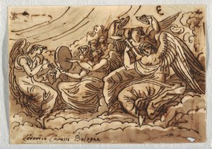 Konzert der Engel, 1813–18 von Unknown artistUnknown artist