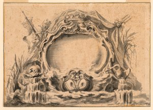 Kopie eines Wappens in einer der Festveröffentlichungen, ca. 1740 von Unknown artistUnknown artist