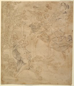 Daniel in der Löwengrube, ca. 1630–40 von Unknown artistUnknown artist