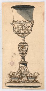 Entwurf für einen Kelch, 17.–19. Jahrhundert von Unknown artistUnknown artist