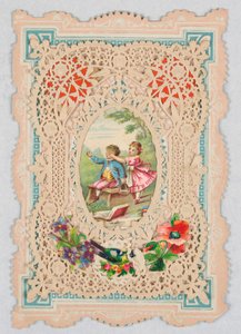 Grußkarte (England oder Vereinigte Staaten), 1870–80 von Unknown artistUnknown artist