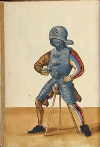 Ein Mann in Rüstung von Unknown artist