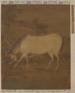 Ein weißes Pferd von Unknown artist
