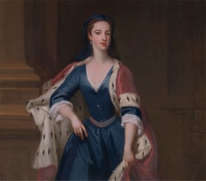 Eine Frau, früher gedacht als Anne, Lady Cavendish von Unknown artist