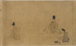 Ein Gedichtwettbewerb unter verschiedenen Handwerkern von Unknown artist