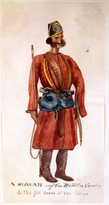 Ein Sowar der Rohilla-Kavallerie