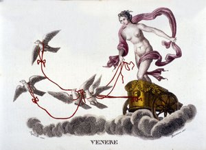Nach einer Illustration von Raffaello Sanzio. Gravur aus dem 19. Jahrhundert von Unknown artist