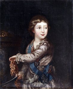 Porträt von Großfürst Alexander Pawlowitsch (1777-1825) als Kind von Unknown artist