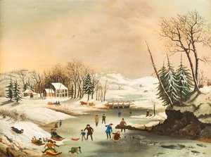 Amerikanische Winterszenen: Morgen