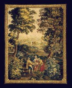 Ein Audenarde Teniers Wandteppich von Unknown artist