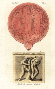 Antike etruskische Figuren von Apollo von Unknown artist