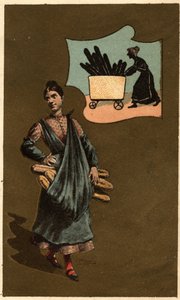 Anonyme Chromolithographie, Ende des 19. Jahrhunderts.