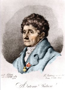 Antonio Salieri, italienischer Komponist und Dirigent (Legnago) von Unknown artist