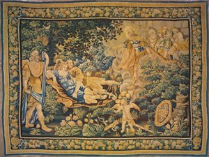 Apollo entblößt Mars und Venus dem Spott der Olympier, aus Ovids Metamorphosen