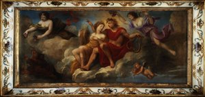Apollo und die vier Jahreszeiten, Frühling, Sommer, Herbst und Winter, zwischen 1645 und 1655